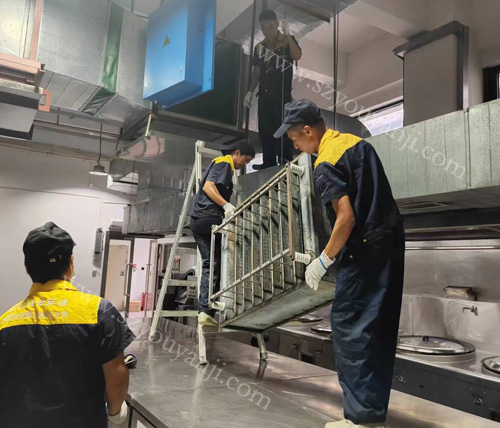 深圳宝安油烟净化器清洗五步骤(图2) 深圳宝安油烟净化器清洗五步骤(图2)